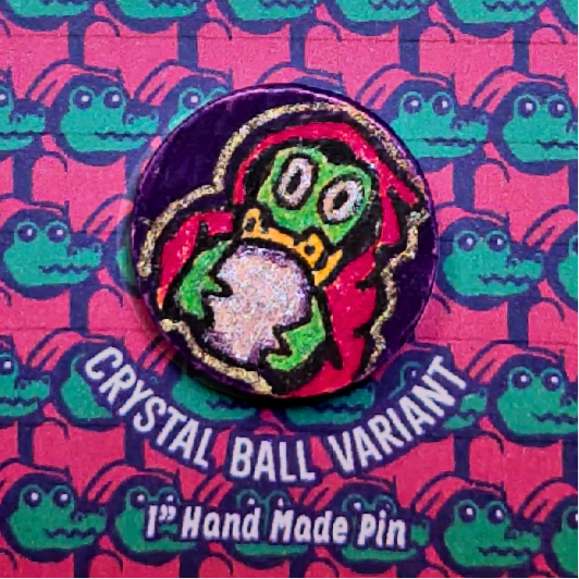 Cult Gator Series - Crystal Ball Variant - S1 - Altered Pins