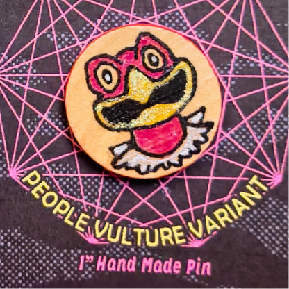 Nonagon Pinfinity Series - People Vulture Variant - S1 - Altered Pins