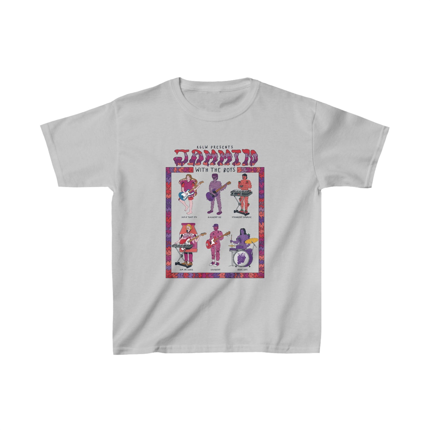 Jammin with the Boys Jam Band - Youth Heavy Cotton Tee