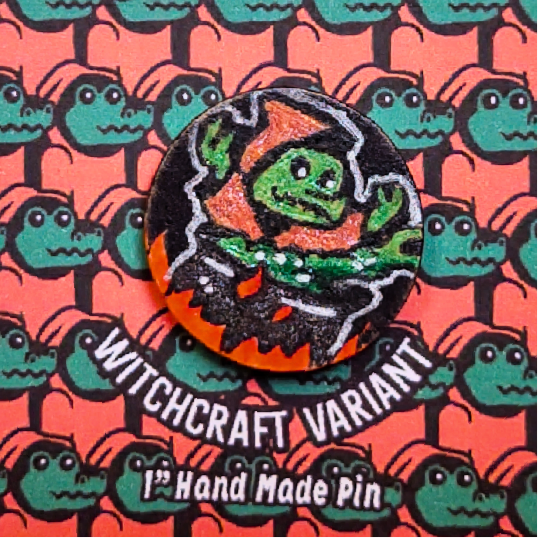 Cult Gator Series - Witchcraft Variant - S1 - Altered Pins