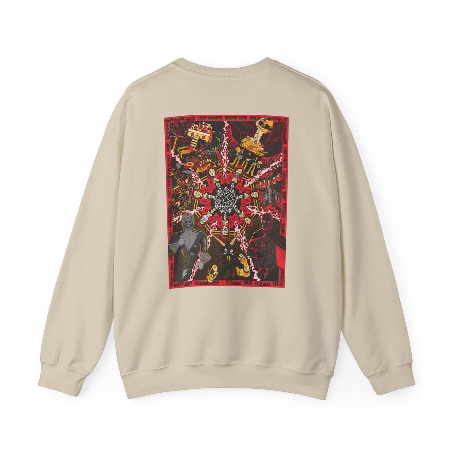 Nonagon Infinity Opens the Door - Inspired Crewneck Sweatshirt