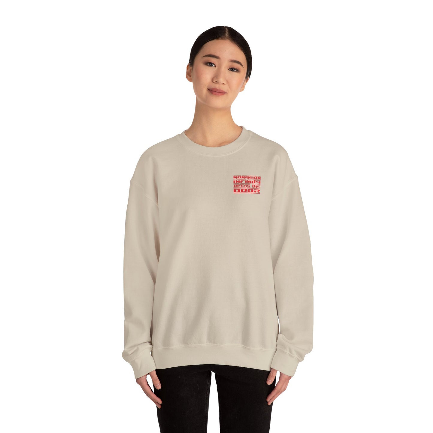 Nonagon Infinity Opens the Door - Inspired Crewneck Sweatshirt