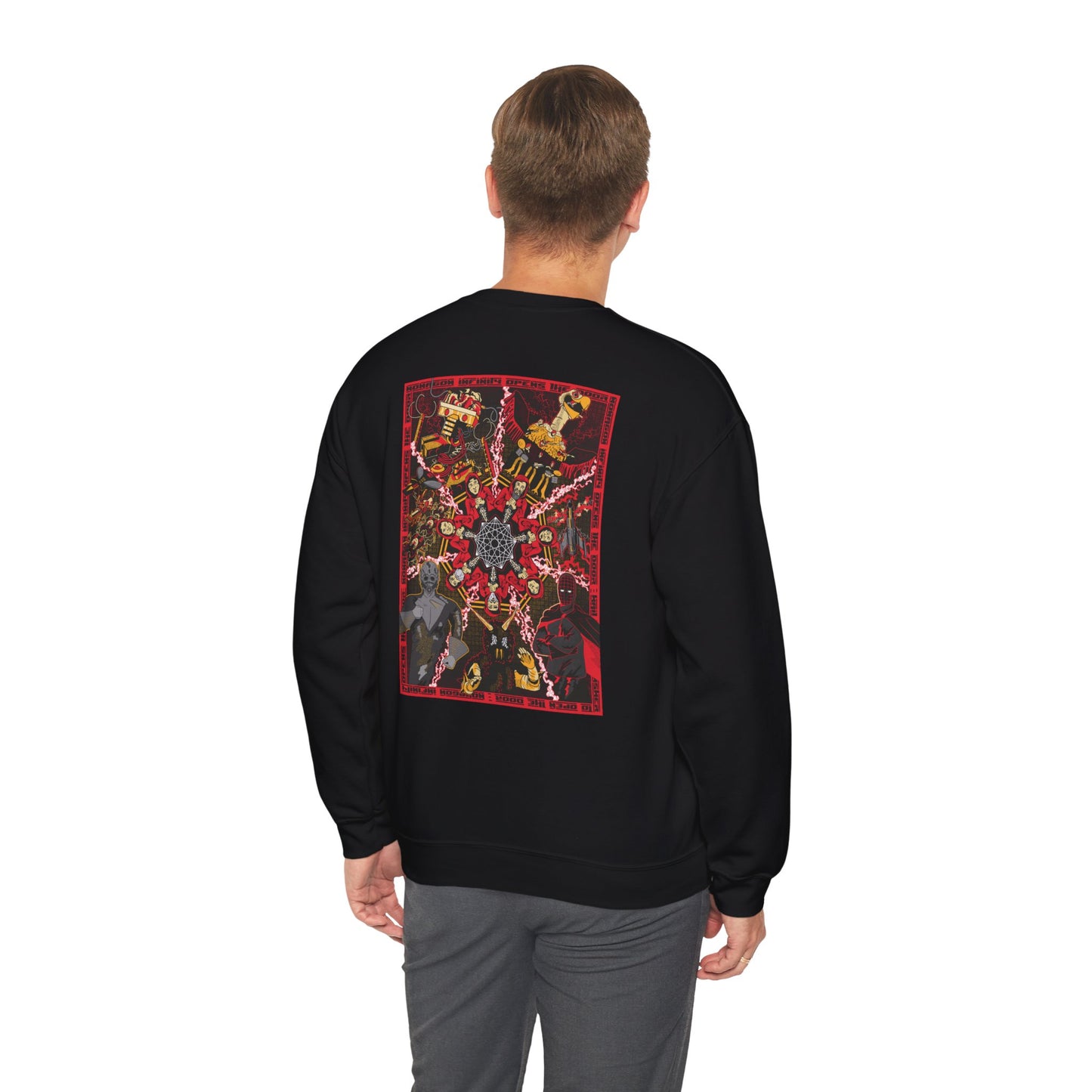 Han-Tyumi Nonagon Infinity Inspired Adult Crewneck Sweatshirt