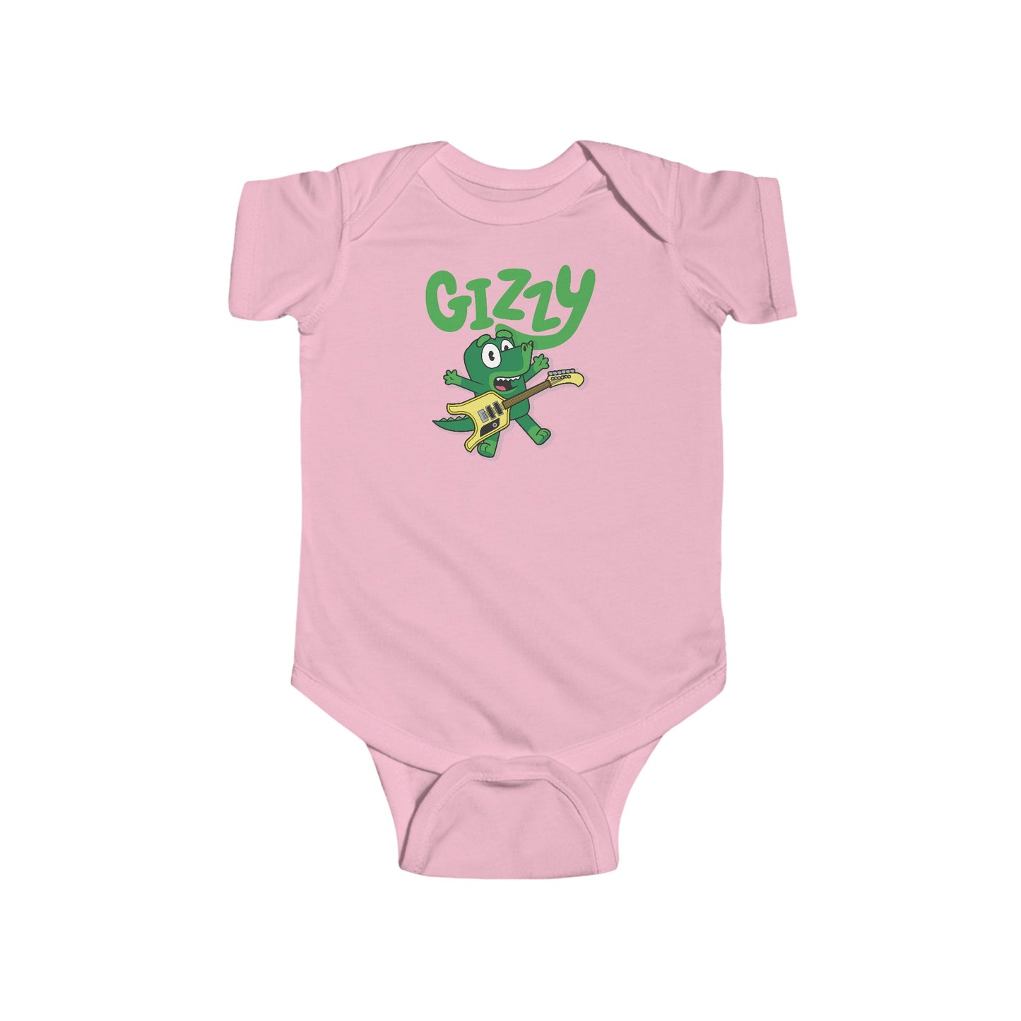 Gizzy Parody with Flying Microtonal Banana Guitar - Infant Onesie Fine Jersey Bodysuit