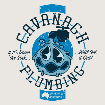 #Gizztober2024 Day 15 "Down the Sink" Cavanagh Plumbing Unisex Jersey Short Sleeve Tee