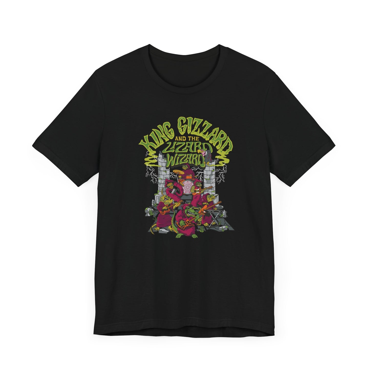 Lizard Wizards Bootleg Tee - Adult Unisex Jersey Short Sleeve Tee