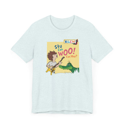 Stu Can Woo! Can You? - Adult Unisex Jersey Short Sleeve Tee