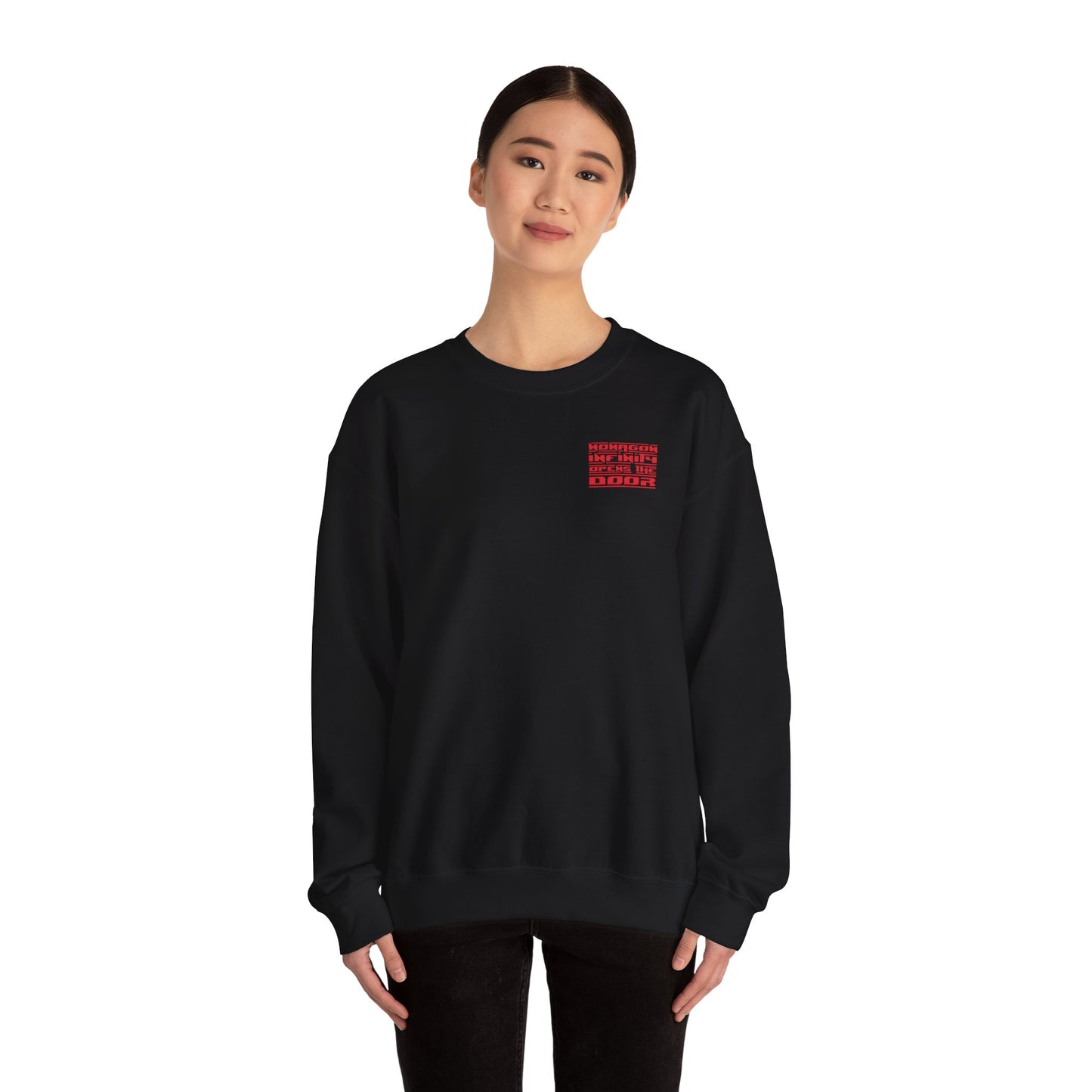 Nonagon Infinity Opens the Door - Inspired Crewneck Sweatshirt