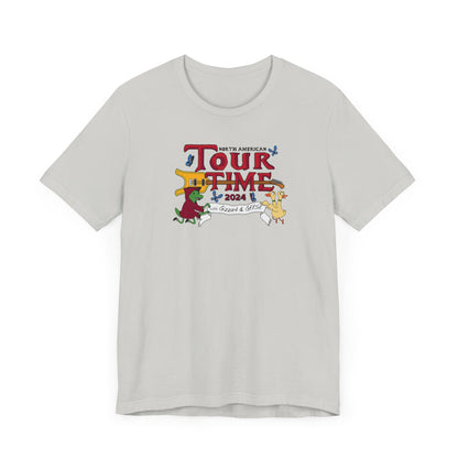 Tour Time (with Gizzard and GEESE) KGLW 2024 Inspired Fan Art - Adult Unisex Jersey Short Sleeve Tee