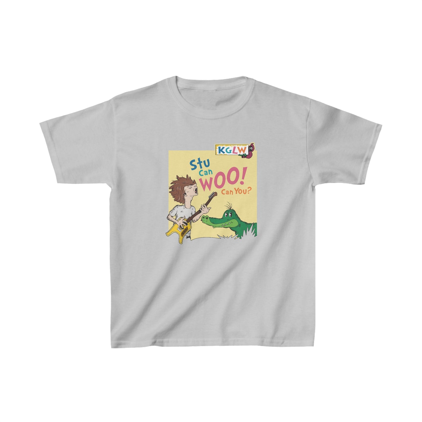 Stu Can Woo! Can You? Parody - Youth Heavy Cotton Tee