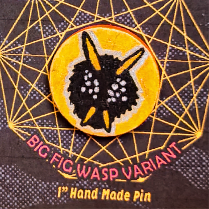 Nonagon Pinfinity Series - Big Fig Wasp Variant - S1 - Altered Pins