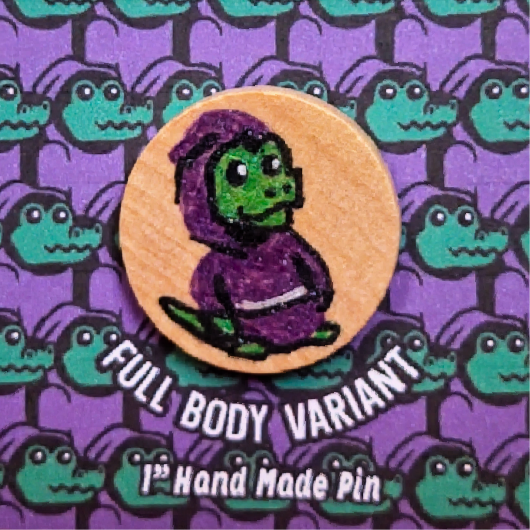 Cult Gator Series - Full Body Variant - S1 - Altered Pins