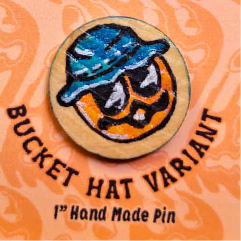 Fishie Series - Bucket Hat Variant- S1 - Altered Pins