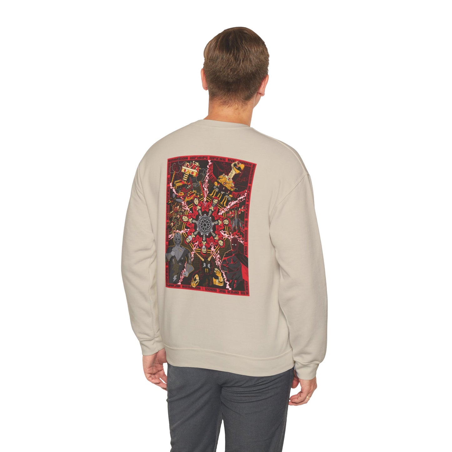 Han-Tyumi Nonagon Infinity Inspired Adult Crewneck Sweatshirt