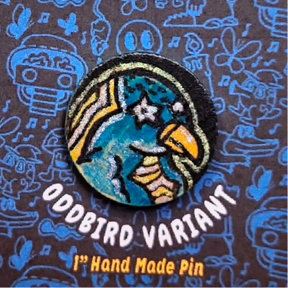 Weirdo Friends Series - Oddbird Variant - S1 - Altered Pins