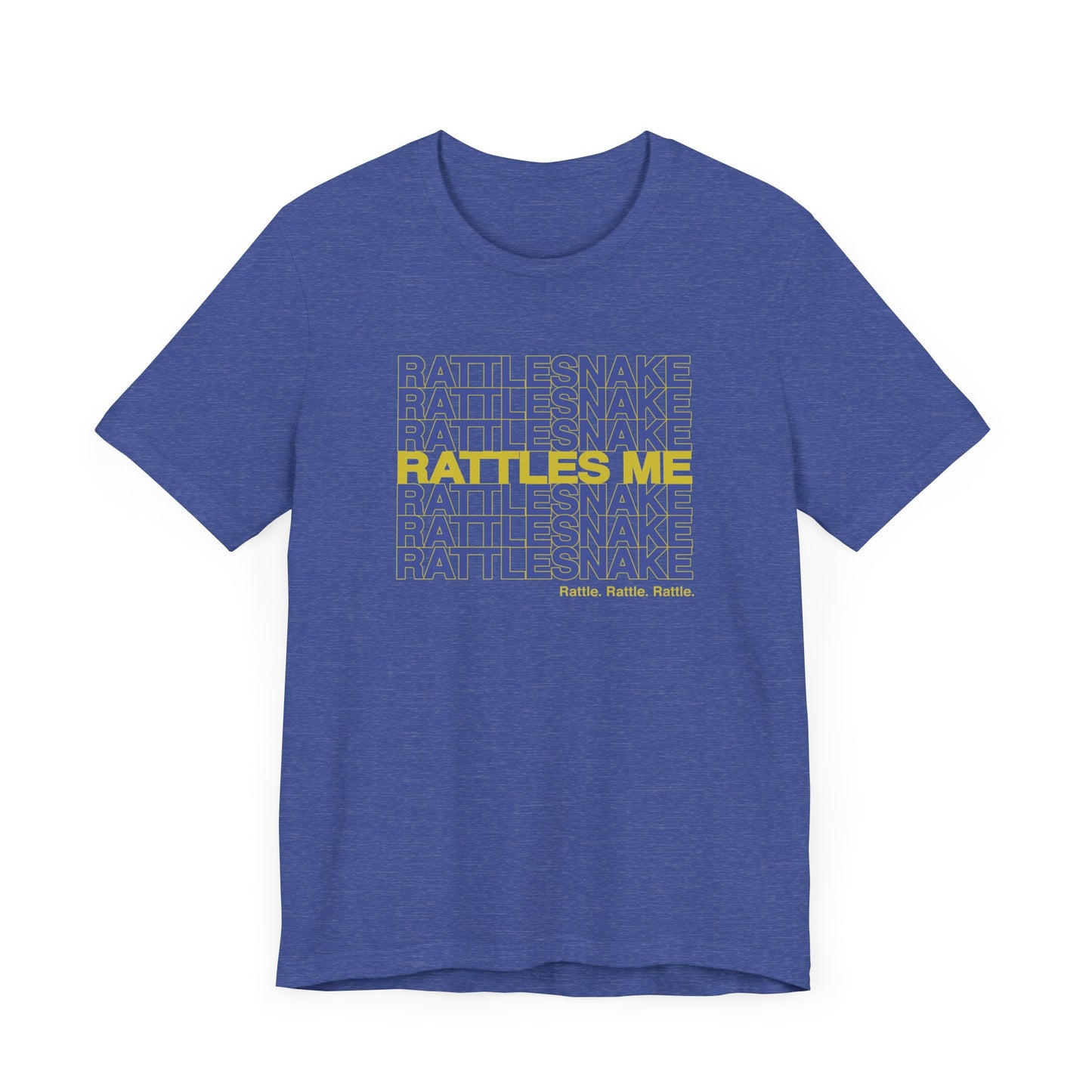 Rattlesnake Rattles Me - Adult Unisex Jersey Short Sleeve Tee