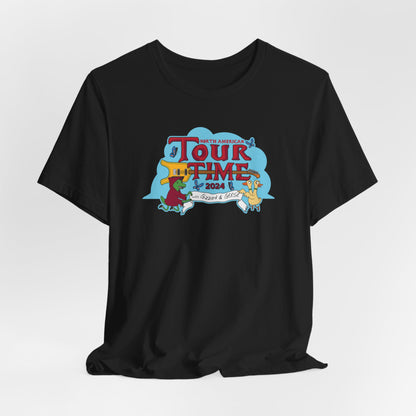 Tour Time (with Gizzard and GEESE) KGLW 2024 Inspired Fan Art - Adult Unisex Jersey Short Sleeve Tee