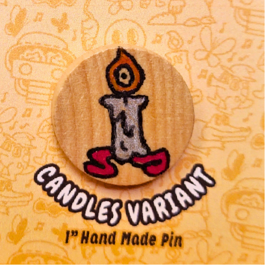 Weirdo Friends Series - Candles Variant #01 - S1 - Altered Pins