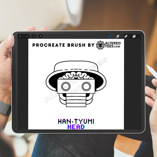 Han-Tyumi Head - Procreate Stamp Brush [Instant Download]