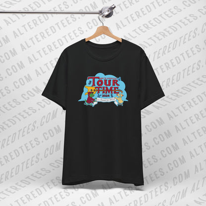 Tour Time (with Gizzard and GEESE) KGLW 2024 Inspired Fan Art - Adult Unisex Jersey Short Sleeve Tee