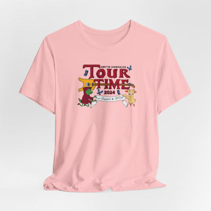 Tour Time (with Gizzard and GEESE) KGLW 2024 Inspired Fan Art - Adult Unisex Jersey Short Sleeve Tee