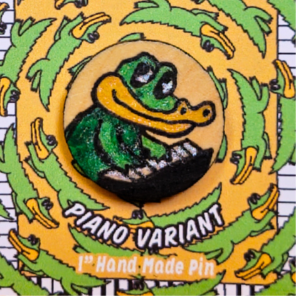 Friend Gator Series - Piano Variant - S1 - Altered Pins