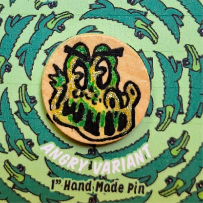 Friend Gator Series - Angry Variant - S1 - Altered Pins