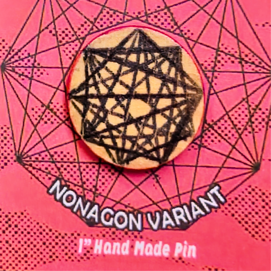 Nonagon Pinfinity Series - Nonagon Variant #03 - S1 - Altered Pins