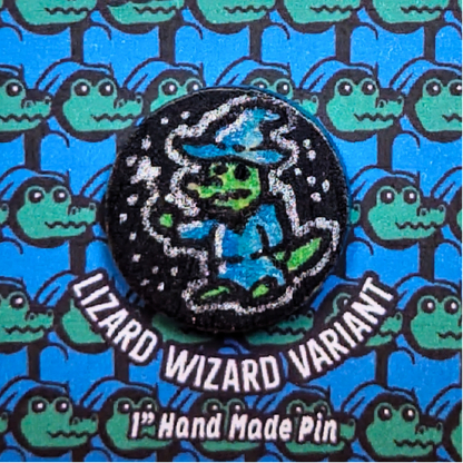 Cult Gator Series - Lizard Wizard Variant - S1 - Altered Pins