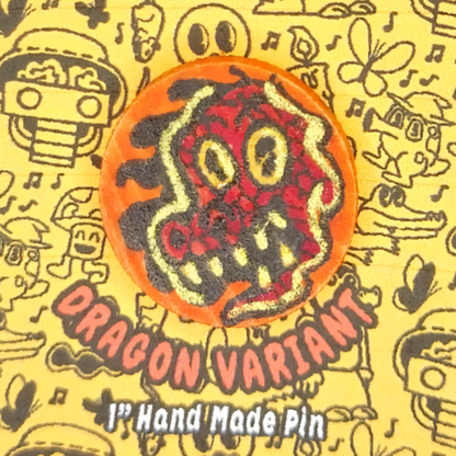 Weirdo Friends Series - Dragon Variant - S1 - Altered Pins