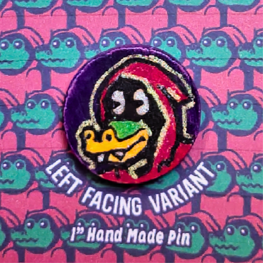 Cult Gator Series - Left Facing Variant - S1 - Altered Pins