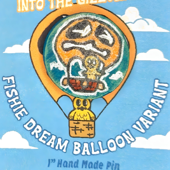 Into the Gizzverse Series - Fishie Dream Balloon Variant - S1 - Altered Pins