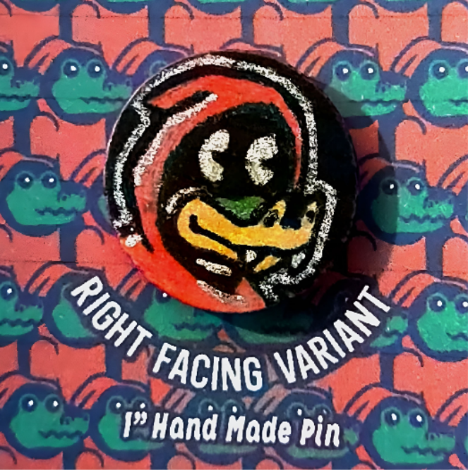 Cult Gator Series - Right Facing Variant - S1 - Altered Pins