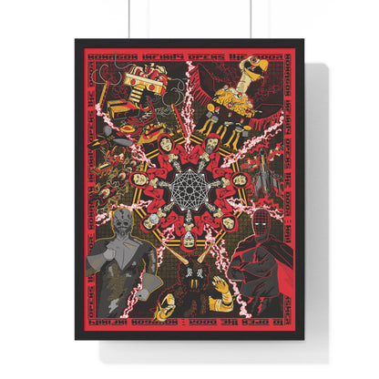 [IN STOCK]  Limited Run 1st Edition - KGLW Nonagon Infinity Inspired Poster by AlteredTees